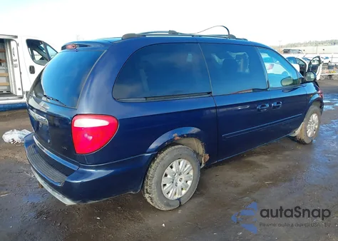 2006 Chrysler Town & Country Lx z USA, uszkodzony, nr VIN 2A4GP44R16R707806